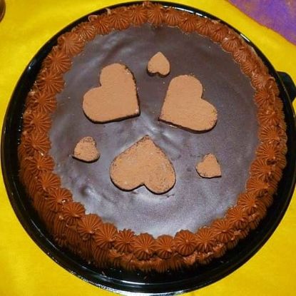 Imagen de Torta de chocolate 3 corazones