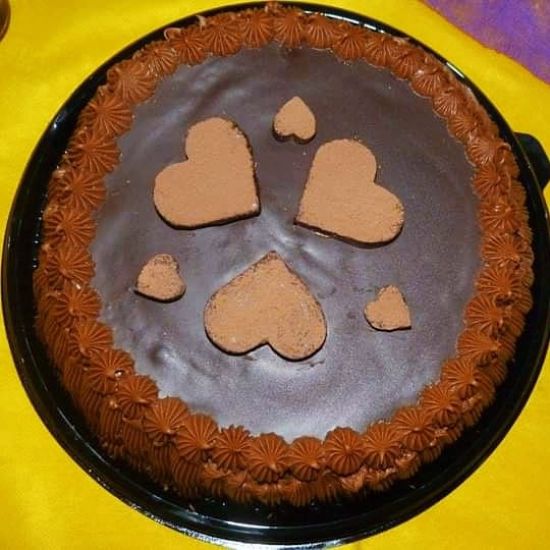 Imagen de Torta de chocolate 3 corazones