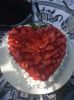 Imagen de Torta frutillas de corazón
